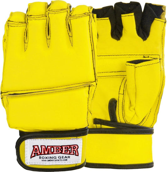 Premium Grappling Gloves for MMA Leather, Enhanced Grip, Excellent