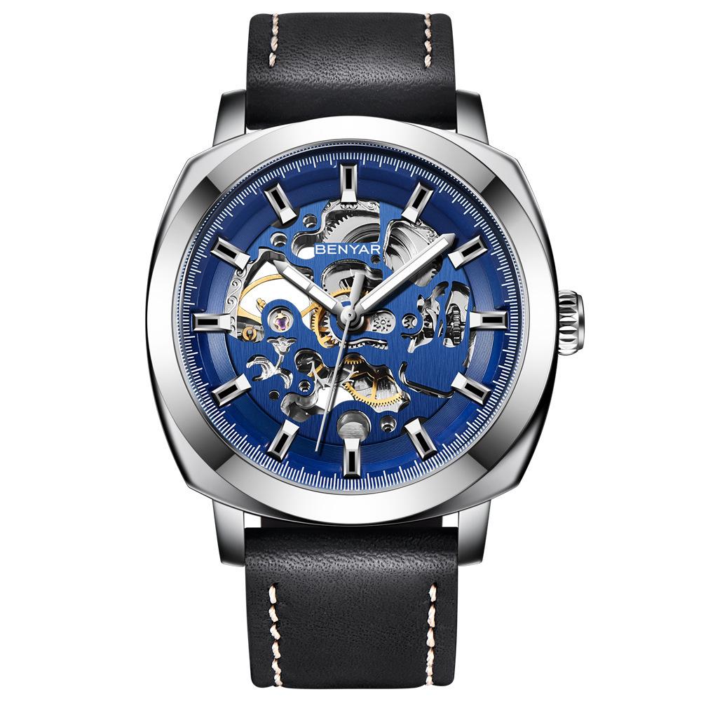 Casual Business Hollow Mechanical Watch For Men