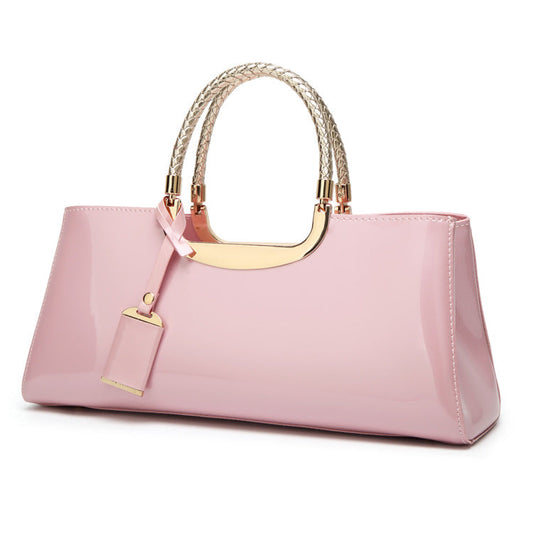 European American Style Fashion Lightweight Leather Handbag