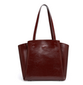 Women's Fashion Pleated Leather Handbag