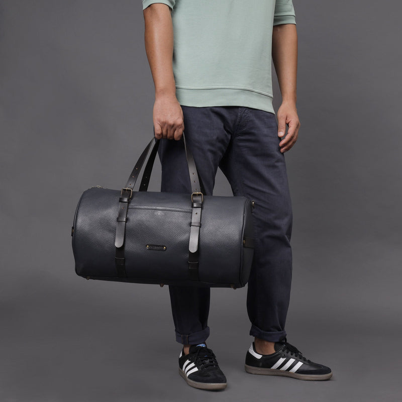 Miami Leather Gym Bag