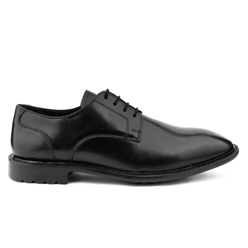 Handmade Premium Italian Leather Derby Shoes For Men (Size-UK-6)