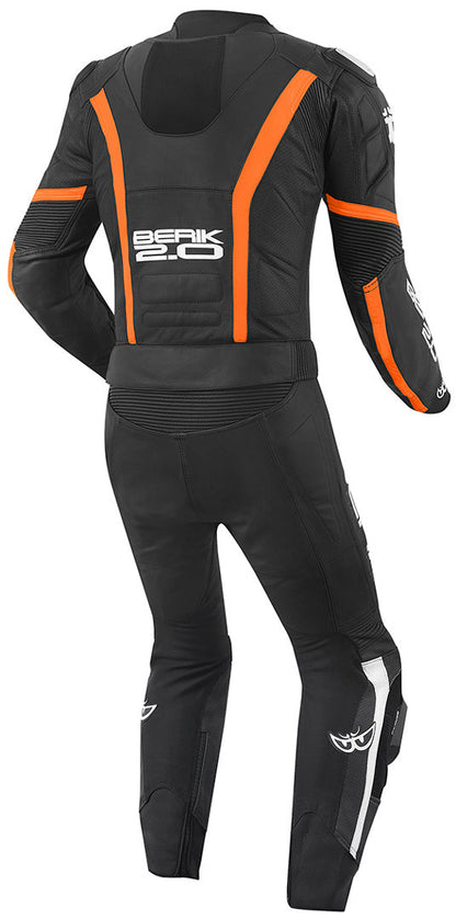 Berik Losail Two Piece Cowhide Leather Motorcycle Suit