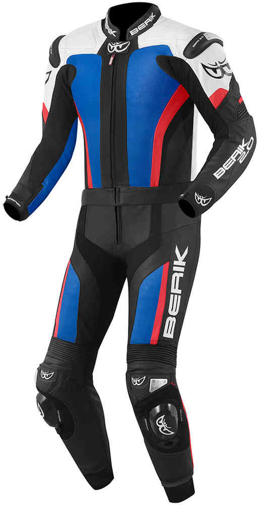 Berik Losail Mens Two Piece Leather Motorcycle  Suit