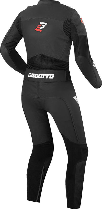 Bogotto Losail Womens Two Piece Cowhide Motorcycle Leather Suit
