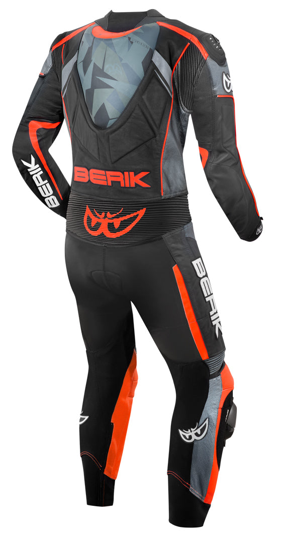 Berik Camo Track Perforated One Piece Leather Motorcycle Suit