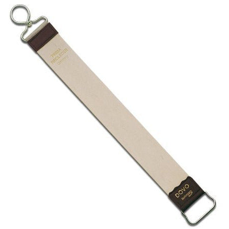 Razor Strop Leather-Cotton-Belt With Metal Loops 45mm