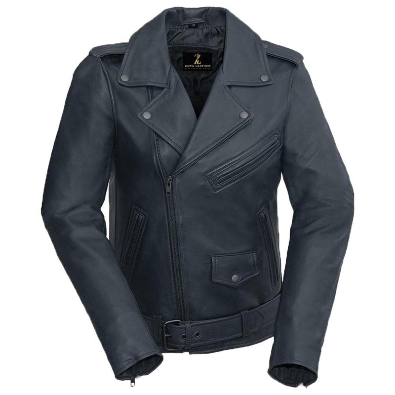 Brando Genuine Sheepskin Slim Fit Women's Leather Jacket