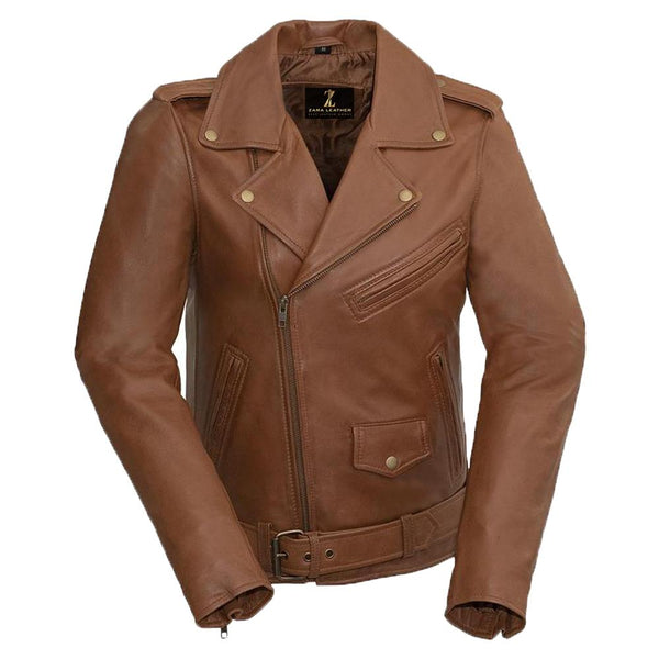 Brando Genuine Sheepskin Slim Fit Women's Leather Jacket