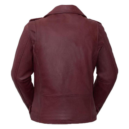 Brando Genuine Sheepskin Slim Fit Women's Leather Jacket