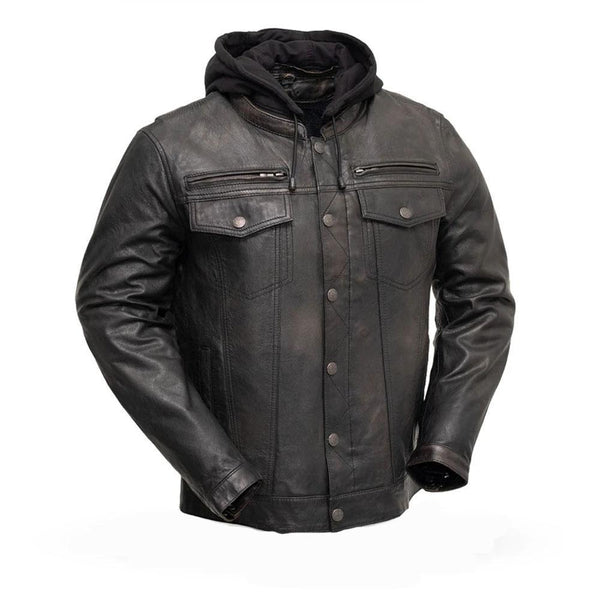 Combo - Men's Leather Motorcycle Jacket