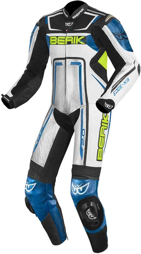 Berik Cosmic Cowhide One Piece Full Leather Motorcycle Suit