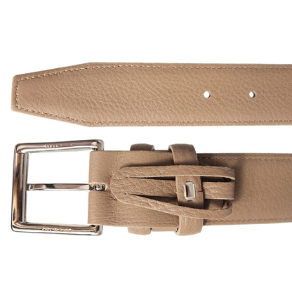 34 mm Duo Ply Leather Belt Beaver
