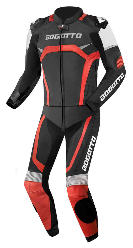 Bogotto Misano Two Piece Elastic Fabric Leather Suit