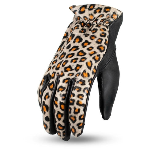 2-Toned Roper Ladies Leather Gloves