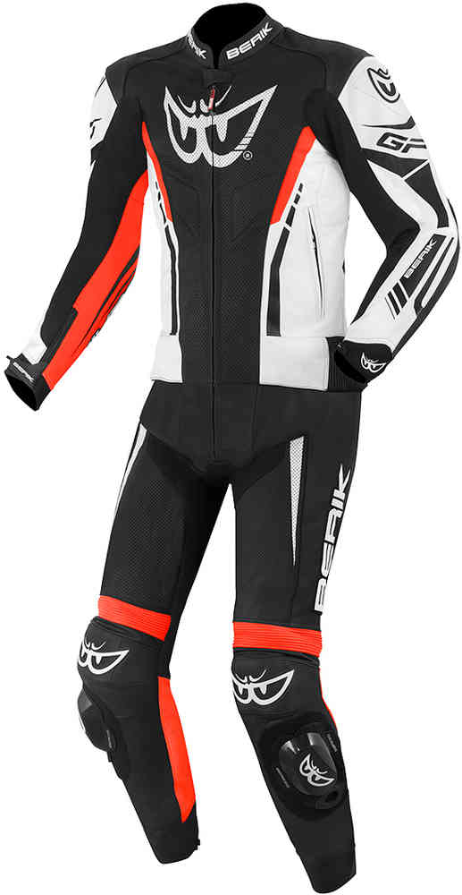 Berik Monza Two Piece Leather Mens Motorcycle Riding Gear