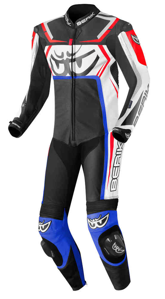 Berik Race Tech One Piece Cowhide Leather Motorcycle Suit