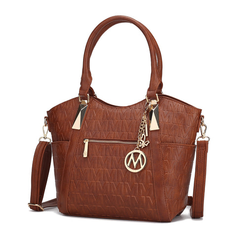 MKF Collection Lucy Tote Handbag Vegan Leather by Mia K