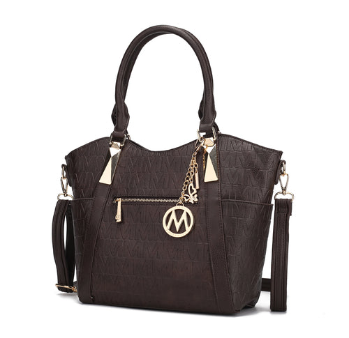 MKF Collection Lucy Tote Handbag Vegan Leather by Mia K