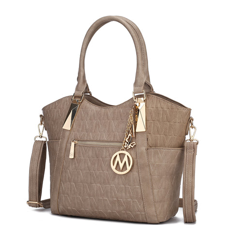 MKF Collection Lucy Tote Handbag Vegan Leather by Mia K