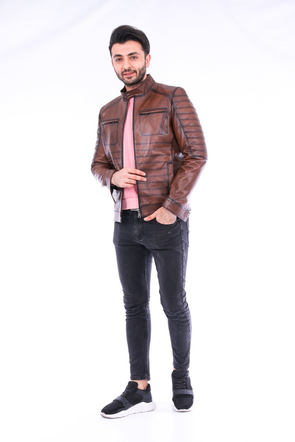 Daniel Biker Leather Jacket