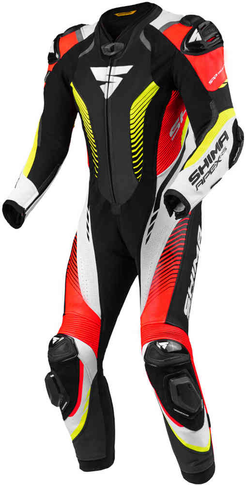 SHIMA SHIMA Apex RS Mens One Piece Leather Motorcycle Racing Suit 