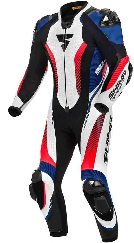 SHIMA SHIMA Apex RS Premium Mens One Piece Leather Motorcycle Racing Suit 