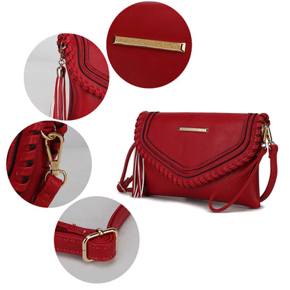 MKF Collection Remi Shoulder Handbag Vegan Leather Women by Mia K