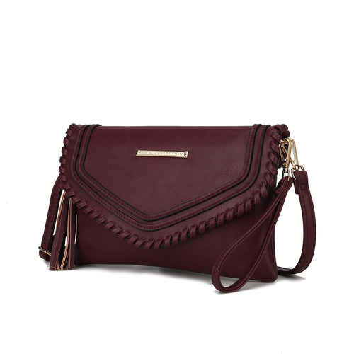 MKF Collection Remi Shoulder Handbag Vegan Leather Women by Mia K