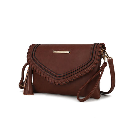 MKF Collection Remi Shoulder Handbag Vegan Leather Women by Mia K