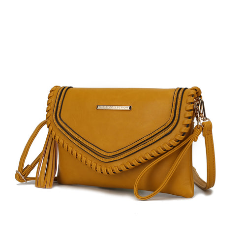 MKF Collection Remi Shoulder Handbag Vegan Leather Women by Mia K