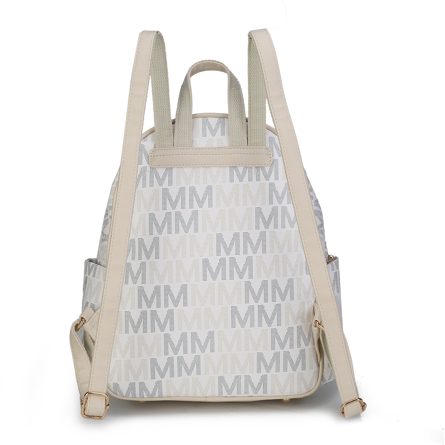 Palmer Vegan Leather Signature logo print Women Backpack