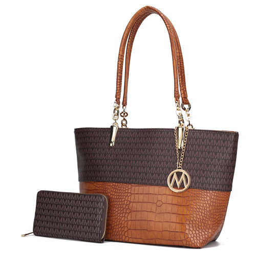 MKF CollectionSasha Tote Handbag Vegan Leather Women by Mia K