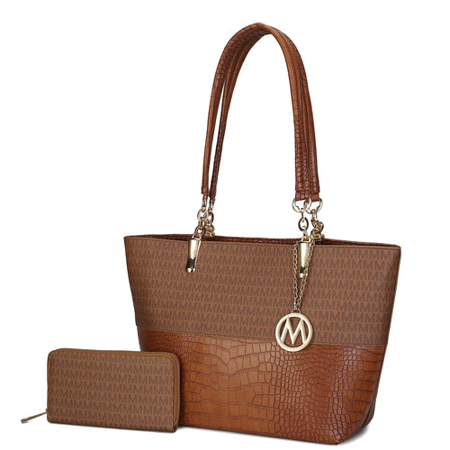 MKF CollectionSasha Tote Handbag Vegan Leather Women by Mia K