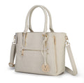 Cairo M Signature Satchel Handbag Vegan Leather Women