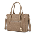 Cairo M Signature Satchel Handbag Vegan Leather Women