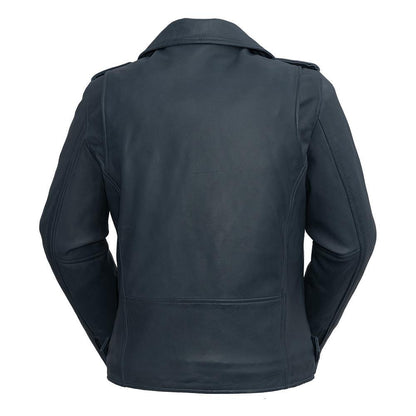 Whet Blu Rebel Women's Real Sheepskin Lightweight Motorcycle Leather Jacket