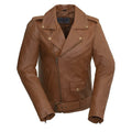 Whet Blu Rebel Women's Real Sheepskin Lightweight Motorcycle Leather Jacket