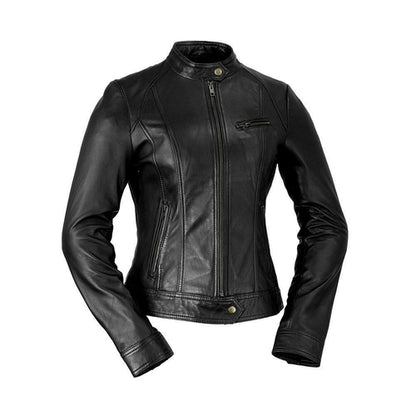 Whet Blu Favorite Womens Leather Lightweight Jacket