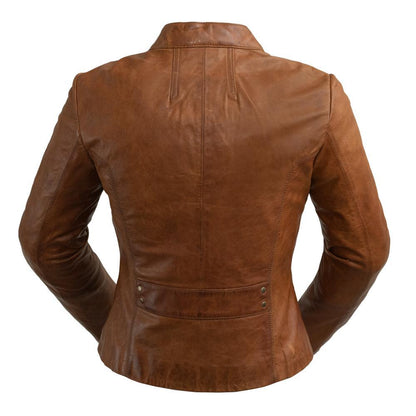 Whet Blu Rexie Women's Real Sheepskin Leather Jacket
