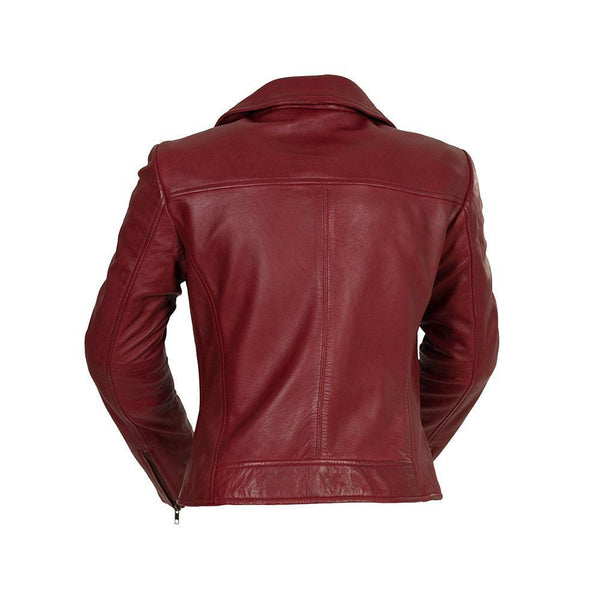 Betsy Real Sheepskin Womens Leather Jacket By Whet Blu NYC