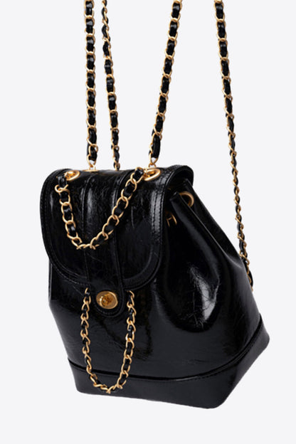 The Folette Leather Backpack