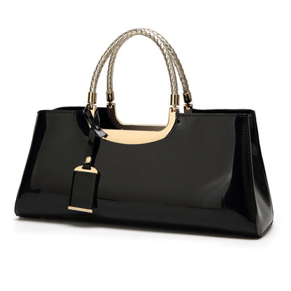 European American Style Fashion Lightweight Leather Handbag