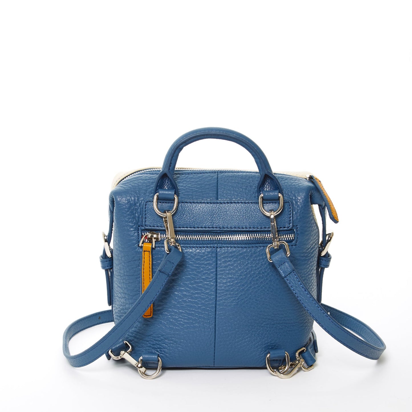 SUSU The Ashley Off White Leather Backpack