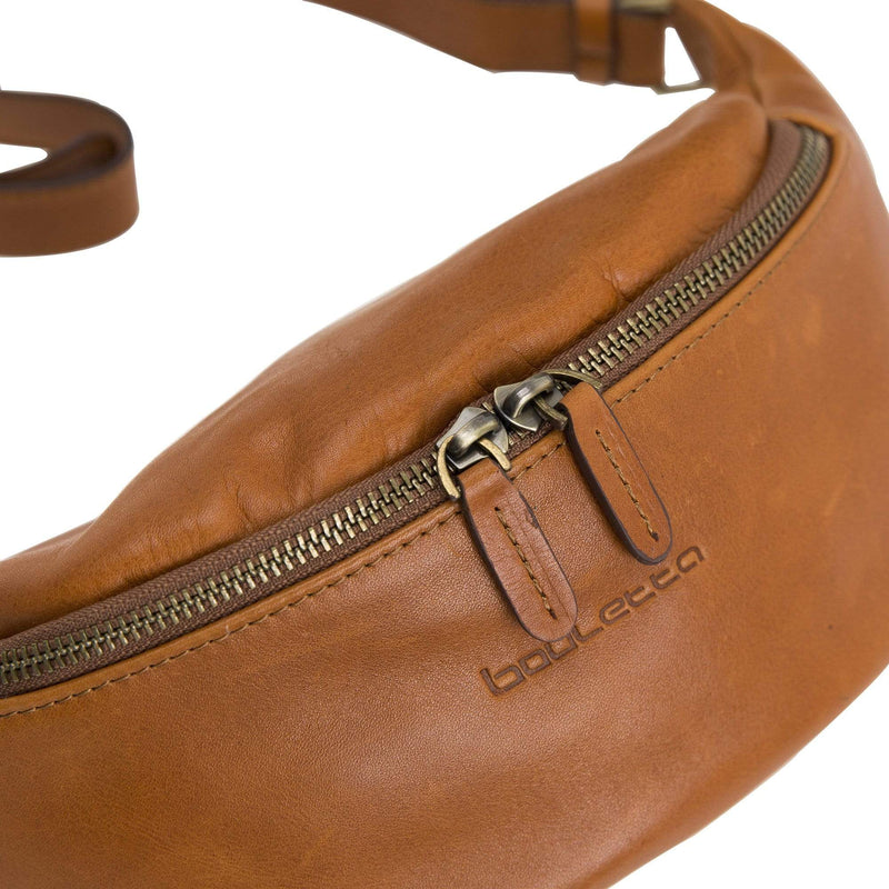 Minoan Genuine Leather Waist Bag for Women and Men