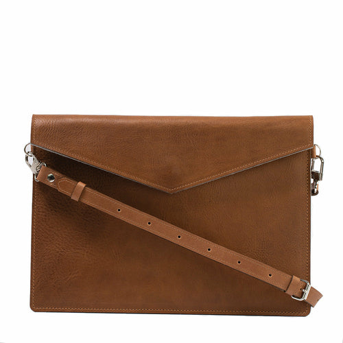 Leather Bag with adjustable strap for MacBook