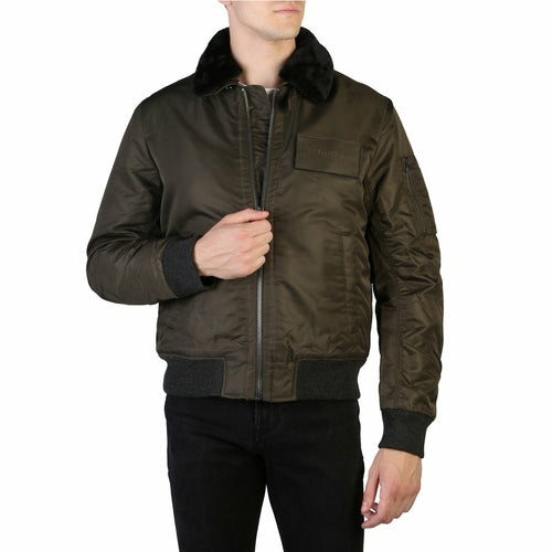 Calvin Klein Men's Brown Leather Jacket