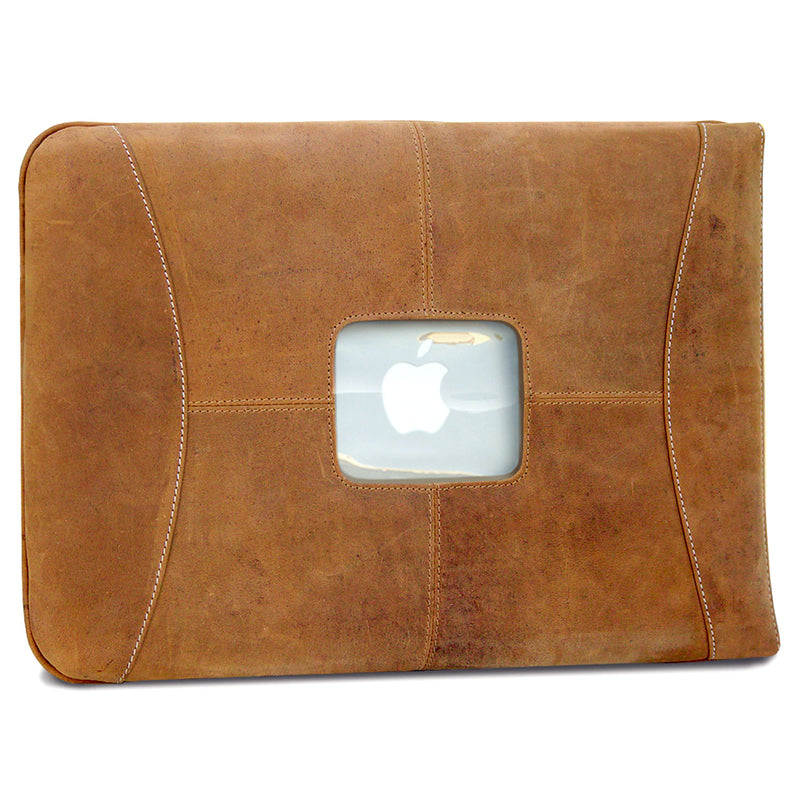 MacCase Premium Leather 16" MacBook Pro Messenger Bag