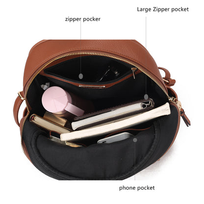Romana Vegan Leather Women Backpack