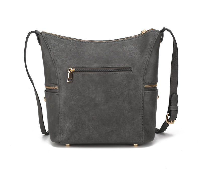 Lux Hobo Bag with Wallet Handbag Vegan Leather Women